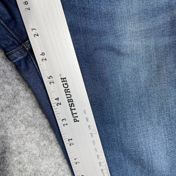 FRAME Denim Le High Skinny 26 Jeans Women's Blue Step Hem Stretch Medium - Picture 6 of 10